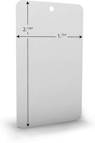 Large (1.75" X 2.875") White Blank Merchandise Tag. Case of 2,000 Tags. in Saudi Arabia