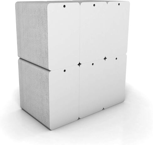 Large (1.75" X 2.875") White Blank Merchandise Tag. Case of 2,000 Tags. in Saudi Arabia