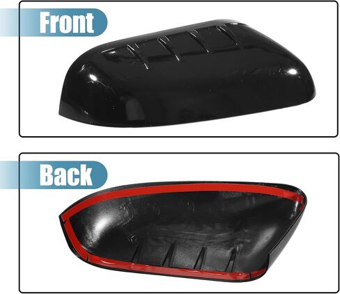 uxcell 1 Pair Left Right Chrome Plated Top Half Mirror Cover for Ford Explorer 2011-2015 in Saudi Arabia