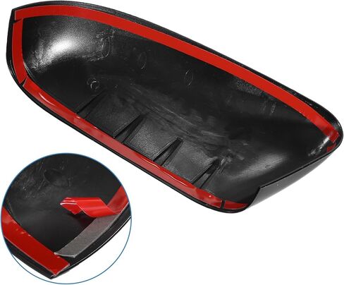 uxcell 1 Pair Left Right Chrome Plated Top Half Mirror Cover for Ford Explorer 2011-2015 in Saudi Arabia