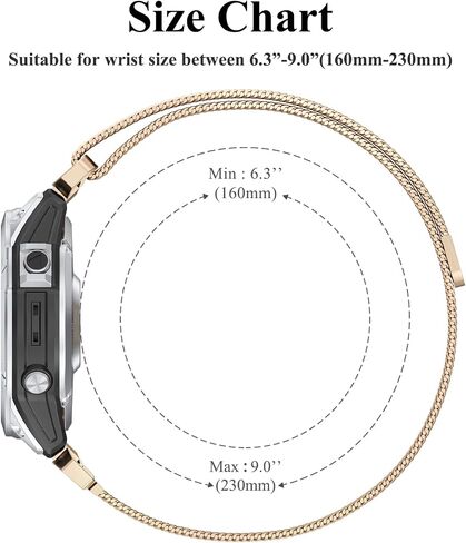 Meliya for Fenix ​​6 Band 22mm حزام ساعة معدني لـ Fenix ​​7/Fenix ​​6/Fenix ​​6 Pro/Fenix ​​5/Fenix ​​5 Plus/Forerunner 935/Forerunner 945/Instinct/Approach S60/S62/Quatix 6/Quatix 5/Epix in Saudi Arabia