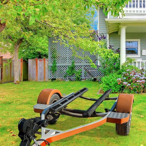 10 قطع من وسادات منزلقة مقطورة القارب ومقطورة القارب الانزلاقية بطابقين مقاس 10.25 بوصة × 3.1 بوصة، بقع بطابقين لمقطورة القارب لسهولة إطلاق وتحميل أجزاء وإكسسوارات مقطورة القارب in Saudi Arabia