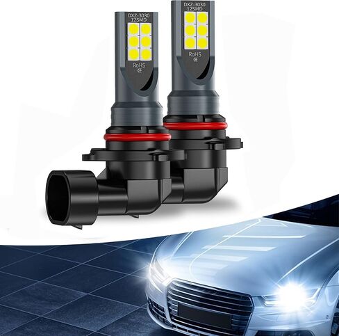 2 قطعة H8/H11 لمبة إضاءة الضباب LED للسيارة، 3030 12SMD 1500LM 6000K-7000K فائقة السطوع ومقاومة لدرجات الحرارة العالية وإشارة الانعطاف المقاومة للماء، ملحقات الإضاءة، مناسبة لمعظم موديلات السيارات (أبيض) in Saudi Arabia