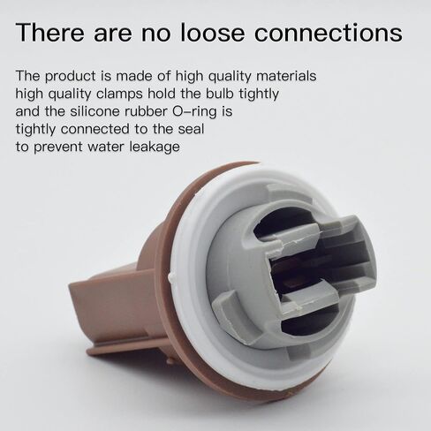 مصباح إشارة الانعطاف مقبس المصباح الأمامي مصباح الحديقة متوافق مع Ford F150 F250 F350 F-450 Escape Explorer Fusion Ranger Focus Mustang (حزمة من 2) in Kuwait