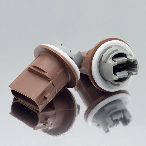 مصباح إشارة الانعطاف مقبس المصباح الأمامي مصباح الحديقة متوافق مع Ford F150 F250 F350 F-450 Escape Explorer Fusion Ranger Focus Mustang (حزمة من 2) in Kuwait