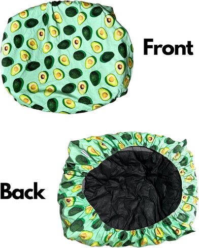 Waterproof Dog Bed Cover, Universal Washable slipcover for pet beds, Fun Avocado Print, Soft Jersey with Waterproofing for Dog/cat (Small/Medium 25 x 21 x 8 inches) in Saudi Arabia