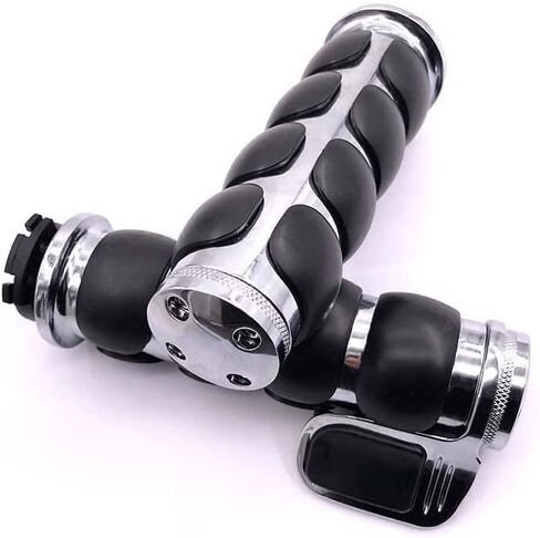 مقابض يد لمقود الدراجة النارية مقاس 1 بوصة 25 مم لـ Dyna Sportstser Softail Touring Street Bob Fatboy FLSTF لـ Kawasaki Vulcan VN 500 1 بوصة مقود دراجة نارية مقابض يد سبايك in Kuwait