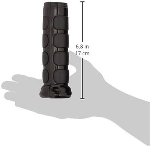 Kuryakyn 6183 Premium ISO Handlebar Grips for Throttle and Clutch: 2006-19 Honda Gold Wing GL1800 & F6B Motorcycles with Heated Grips, Chrome, 1 Pair in Saudi Arabia