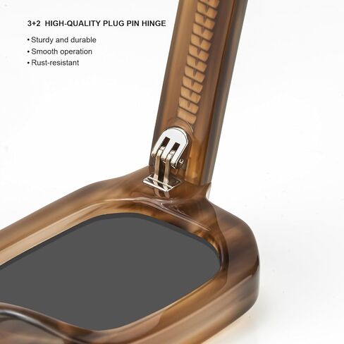 نظارات شمسية مستطيلة عصرية للنساء والرجال، وضوح عالي الوضوح، وحماية من الأشعة فوق البنفسجية، وتقليل الوهج A037 in Kuwait