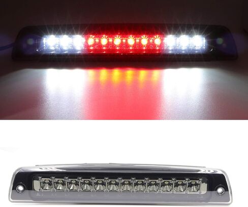 Youxmoto LED 3rd Brake Light Fit for 1994-2001 Dodge Ram Third Brake Light Waterproof High Mount Stop Light 55077263AB (Black Housing & Smoke Lens) in Saudi Arabia