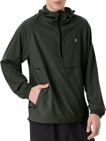 سترة صيفية للرجال خفيفة الوزن للحماية من الشمس سترة واقية من الرياح لصيد الأسماك بعامل حماية من الشمس SPF 50+ 1/2 سحاب in Kuwait