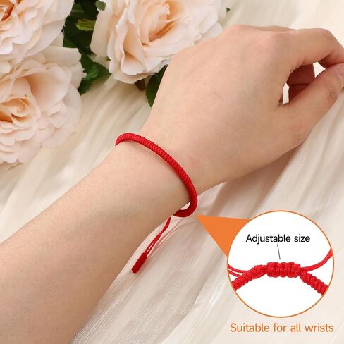 Handmade Red String Bracelet Authentic Blessed Tibetan Buddhist Monks Bracelet Prayer Protection Good Luck Knot Bracelets Talisman Woven Rope in Saudi Arabia