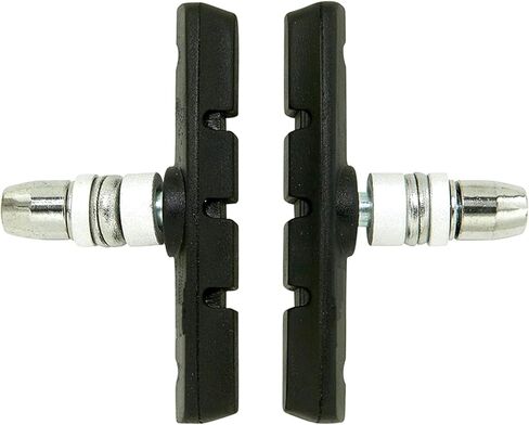 زوجان من أحذية الفرامل العالمية، بدون ضوضاء 70 مم كتل فرامل على شكل حرف V عالمية مع صامولة سداسية وفواصل للدراجات الجبلية MTB in Kuwait