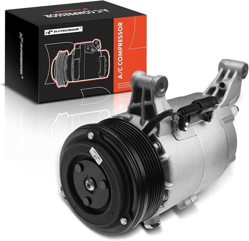 A-Premium Air Conditioner AC Compressor with Clutch Compatible with Mini Cooper 1.6L 2002-2006 in Saudi Arabia