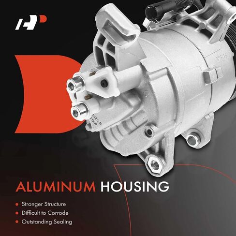 A-Premium Air Conditioner AC Compressor with Clutch Compatible with Mini Cooper 1.6L 2002-2006 in Saudi Arabia