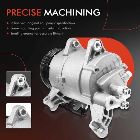 A-Premium Air Conditioner AC Compressor with Clutch Compatible with Mini Cooper 1.6L 2002-2006 in Saudi Arabia