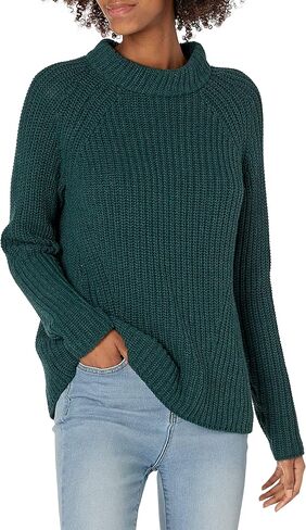 سترة نسائية من Goodthreads مصنوعة من القطن بمقاس مريح ورقبة وهمية in Kuwait