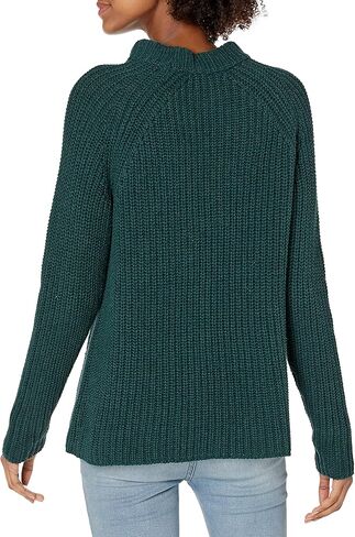 سترة نسائية من Goodthreads مصنوعة من القطن بمقاس مريح ورقبة وهمية in Kuwait