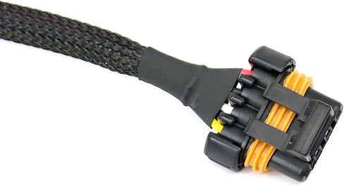 Michigan Motorsports 02 o2 Oxygen Sensor 24" Harness 4 PIN Wire Flat Connector -Fits LS1 LS6 LT4 Camaro Firebird in Saudi Arabia