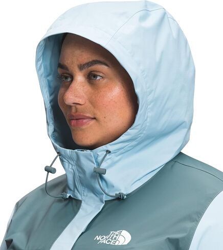 سترة أنتورا النسائية المقاومة للماء من THE NORTH FACE (مقاس قياسي وحجم كبير)، أزرق عفريت/أزرق بيتا، 1X in Saudi Arabia