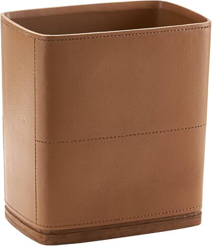 Polytree Yellow Stone Bathroom Trash Can 1.8 Gallon(7 Liter) Small Kitchen Garbage Can,Living Room Bedroom Trash Can, Decor Wastebasket for Home Office in Saudi Arabia