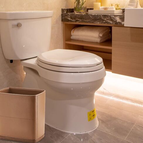 Polytree Yellow Stone Bathroom Trash Can 1.8 Gallon(7 Liter) Small Kitchen Garbage Can,Living Room Bedroom Trash Can, Decor Wastebasket for Home Office in Saudi Arabia