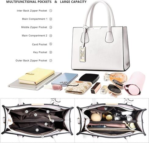 محافظ وحقائب يد كروس للنساء من جلد البولي يوريثان وحقائب كتف بمقبض علوي in Kuwait