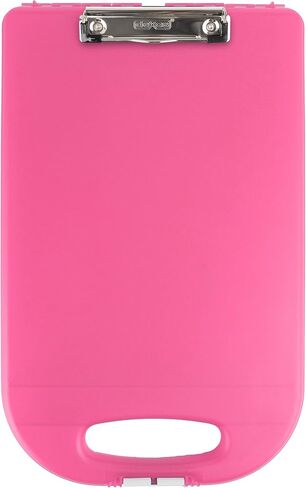 Dexas Clipcase 2 Storage Clipboard with Rounded Handle, Orange. Organize in Style for Home, School, Work, or Trades! Ideal for Teachers, Nurses, Students, Homeschooling, and Beyond.Range in Saudi Arabia