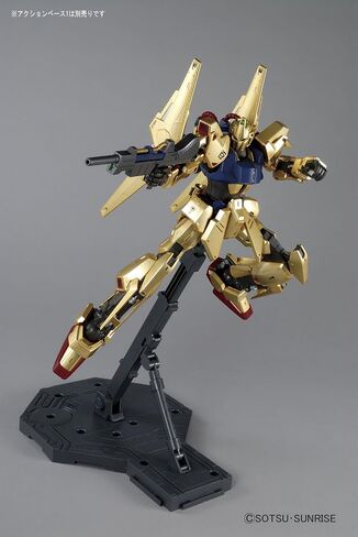 Bandai Hobby MG 1/100 Hyaku-Shiki الإصدار 2.0 "Zeta Gundam Model Kit، أسود، متوسط in Saudi Arabia