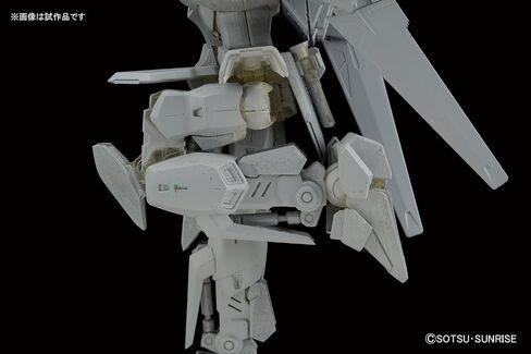 Bandai Hobby MG 1/100 Hyaku-Shiki الإصدار 2.0 "Zeta Gundam Model Kit، أسود، متوسط in Saudi Arabia