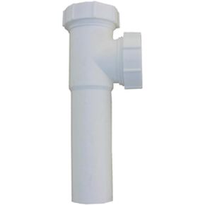 LASCO 03-4281 أنبوبي بلاستيكي أبيض مقاس 1-1/2 بوصة وصلة منزلق مع صواميل وغسالات in Kuwait