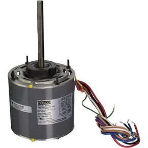 Fasco D703 5.6 بوصة إطار مفتوح ومكثف سبليت دائم محرك منفاخ الدفع المباشر مع محمل الأكمام، 1/2-1/3-1/4HP، 1075 دورة في الدقيقة، 208-230 فولت، 60 هرتز، 4-2.7-2 أمبير in Kuwait
