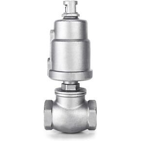 1/2" 3/4" 1" BSPT Pneumatic Actuated Water Shut Off Stop Drum Valve 304 Stainless Steel for Dryer Machine in Kuwait