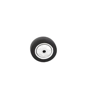 2 Pieces/lot 2 inch Polyurethane PU Silent wear-Resistant Oil Black Single Wheel Without Screws or Nuts in Kuwait