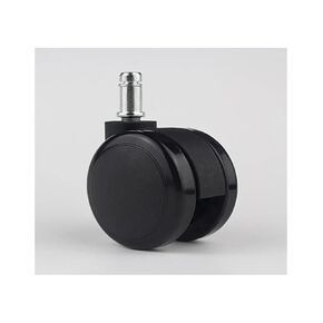 5-Pack 2.5-inch Swivel Chair M10/M11 Wheel Universal boss Office Caster Computer Accessories Mute(Circlip-Black) in Kuwait