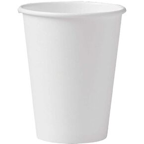 Solo Cup Company 412WN-2050 Hot Beverage Disposable Paper Cups, 12oz, White, Case of 1,000 in Kuwait