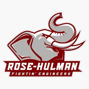 Engineers Rose Hulman Fightin Bumper Sticker Vinyl Decal 5" in Kuwait