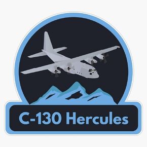 HOF Trading Air Force C-130 Hercules ملصق فينيل ملصق مضاد للماء للكمبيوتر المحمول جدار نافذة ملصقات للسيارة متعددة الأشكال 5in، HOF-VETERAN-STICKERS-1857 in Kuwait