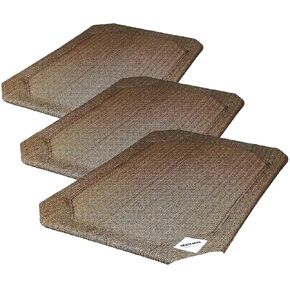 Coolaroo Replacement Cover, The Original Elevated Pet Bed by Coolaroo, Medium, Nutmeg in Kuwait