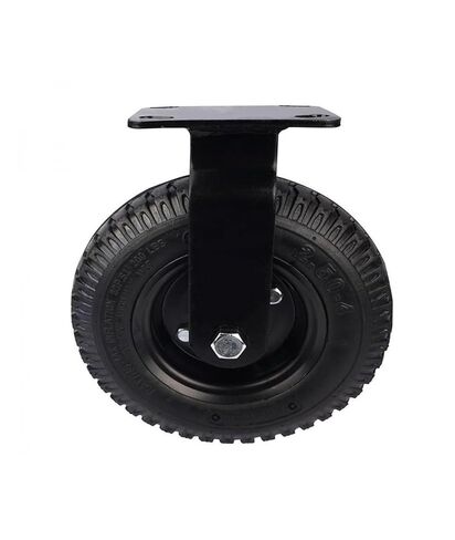 1 Piece 8-inch electrophoretic Inflatable Rubber Fixed casters Aerial Hotel Lobby Luggage cart in Kuwait