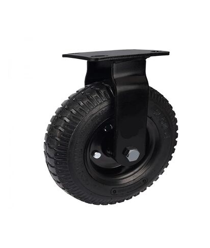 1 Piece 8-inch electrophoretic Inflatable Rubber Fixed casters Aerial Hotel Lobby Luggage cart in Kuwait