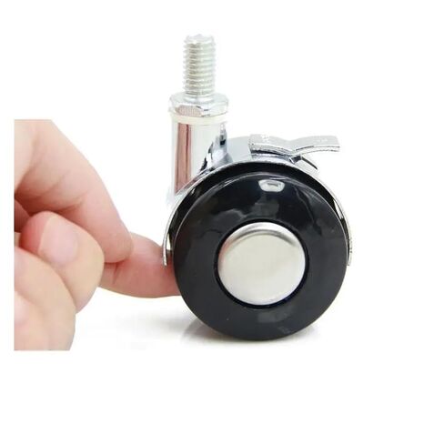 4-Pack Universal Wheel Universal Wheel 1.5-inch Silent Roller Alloy Coffee Table Computer Pulley M8 in Kuwait