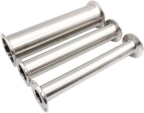 OD25mm & 1.5 "ثلاثي المشبك نوع بكرة أنبوب مع الطويق المشبك الفولاذ المقاوم للصدأ 304 200 مللي متر طول أنبوب IHNIEAEW in Kuwait