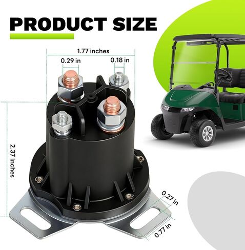 624317 649373 عربة الجولف 48V 150A الملف اللولبي 4 الطرفية المتوافقة مع EZGO RXV 2016-Up in Kuwait
