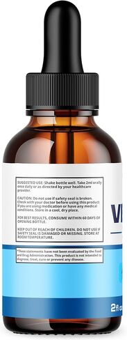 (5 عبوات) قطرات Visium Care، قطرات VisiumCare الرسمية مع جميع المكونات الطبيعية، تركيبة فيتامين الصحة والعافية الشاملة، أقصى قدر من القوة، دعم نمط الحياة النشط متعدد الفيتامينات (150 حصة) in Kuwait