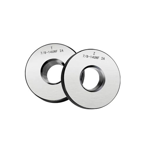 1SET(1*GO+1*NOGO) 2A American Standard Metric Fine Thread Ring Gauge UNC UNF UNS Measure Tool(12-28UNF-2A) in Saudi Arabia