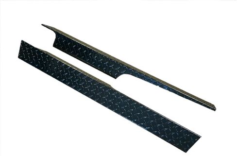 Black Aluminum Diamond Plate Rocker Panel for Club Car Golf Cart DS 82-Up in Kuwait