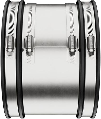 Fernco 1002-44RC وصلات أنابيب PVC محمية من الطين إلى الحديد الزهر أو وصلات السباكة البلاستيكية أو الفولاذية in Kuwait