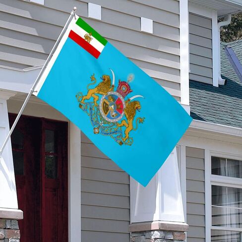 Persia Pahlavi Dynasty Flag, Shahanshah Banner, 3x5 Feet in Kuwait
