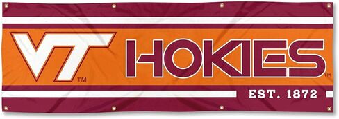 لافتة VA Tech Hokies مقاس كبير 2 × 6 أقدام in Kuwait